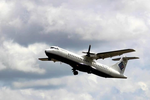 特利加纳航空公司客机（图片来源：美国联合通讯社）