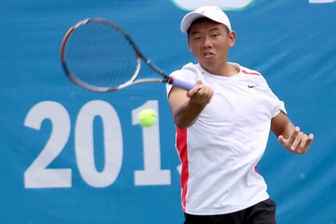 越南网球选手李黄南（图片来源：越南《体育报》）