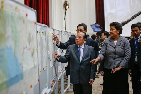 联合国秘书长借给柬埔寨的​地图​ （图片来源：The Cambodia Daily）