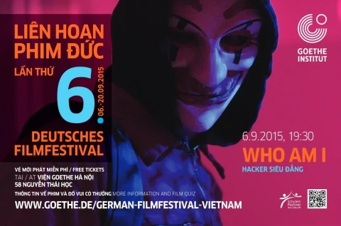 附图：第六届德国电影节宣传海报。（图片来源：国家电影院）