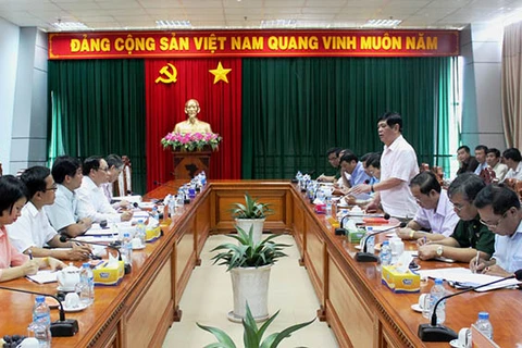 会议场景（图片来源：越南《劳动报》）