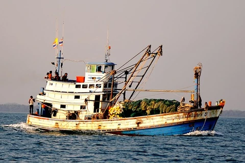 ​附图：一艘泰国渔船（图片来源：jurist.org）