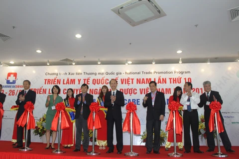 第10届越南国际医疗展在胡志明市开展 （图片来源于网络）