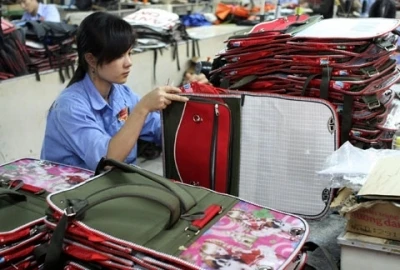 越南Ladoda箱包公司工厂（图片来源：越南人民报）