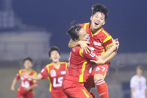 越南女足球员。