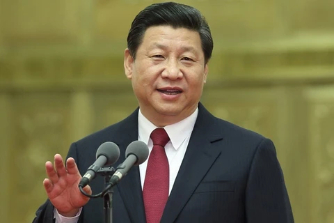 中国共产党中央委员会总书记、中华人民共和国主席习近平。