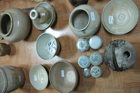 安江省博物馆保留的实物（图片来源：因特网）