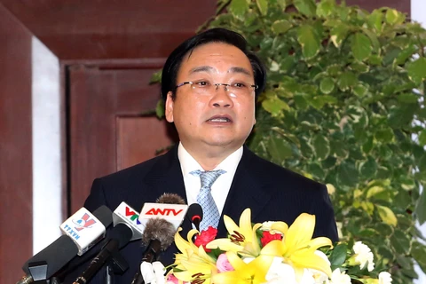 越南政府副总理黄忠海出席东亚海洋大会并发表演讲（图片来源：越通社）