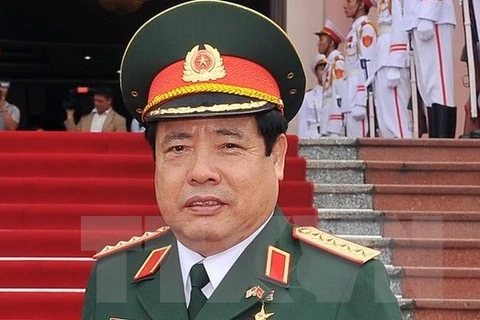 越南国防部长冯光清大将​ （图片来源：越通社）