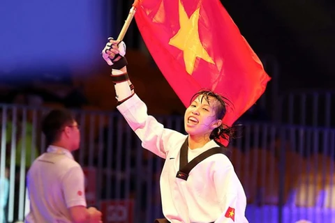 越南选手张氏金玄（图片来源：体育报）