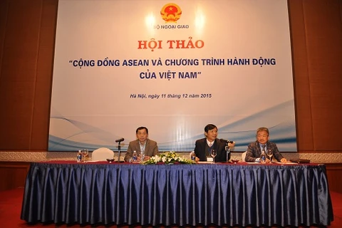 越南外交部举行“东盟共同体与越南行动计划”研讨会
