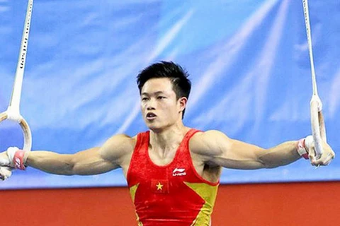 越南体操选手邓南 