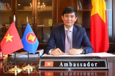 越南常驻东盟代表团团长阮横年大使。