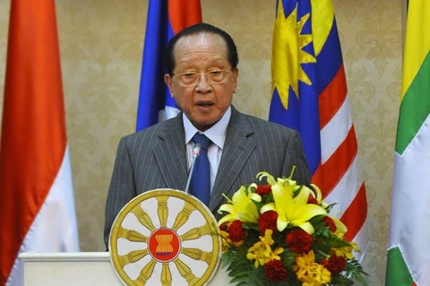 柬埔寨王国副首相兼外交国际合作部大臣贺南洪（图片来源：越通社）