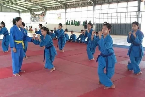 缅甸将越南武术列入两所国家体育学院的教学课程 