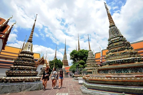 泰国的一个寺庙。