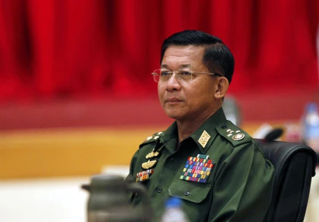 缅甸国防军总司令敏昂莱