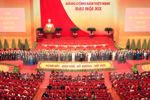 越共第十二次全国代表大会