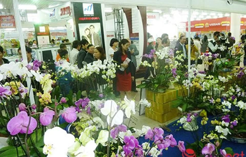 岘港市2016丙申春节展销会1月27日正式开展，吸引全国近200家企业和合作社参展