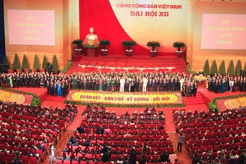 越南共产党第十二次全国代表大会取得圆满成功。
