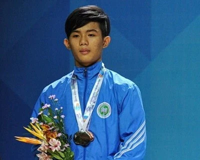 越南年轻运动员黎阮国宝