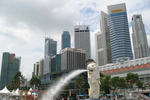 2015年第四季度新加坡经济增长不如预期 （图片来源：越通社）