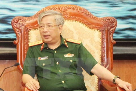越共中央委员、国防部副部长阮志咏上将
