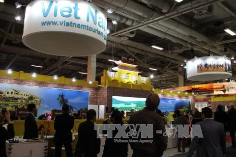 越南企业在本次柏林国际旅游展上设置的展位是参加此展以来规模最大的一次。