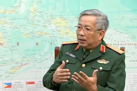 越南国防部副部长阮志咏上将（图片来源：越南人民军队报）