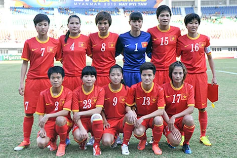 越南女足队（图：体育报）