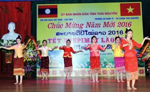 越南太原省举行老挝传统新年庆祝活动（图片来源：越通社）