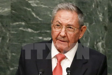 古巴国务委员会主席兼部长会议主席劳尔·卡斯特罗（图片来源：越通社）