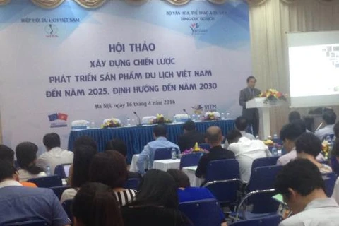 2025至2030年阶段越南旅游品牌战略制定研讨会在河内举行 。（图片来源：越通社）