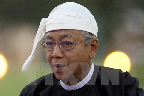 缅甸总统吴廷觉(图片来源：越通社）