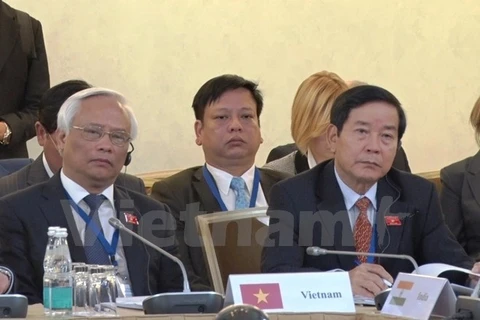 ​越南代表团出席第九届亚欧议会伙伴会议（图片来源：越通社）