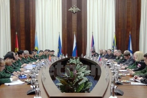 越俄第二次副部长级国防战略对话（图片来源：越通社）