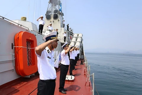 越南特种部队参加东盟防长扩大会议海上安全与反恐联演（图片来源：越通社）