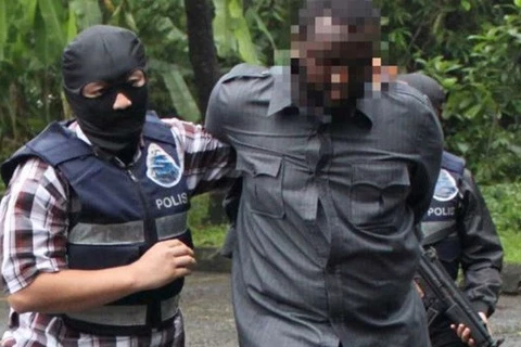 马来西亚警方逮捕恐怖嫌疑人（图片来源：The Star）