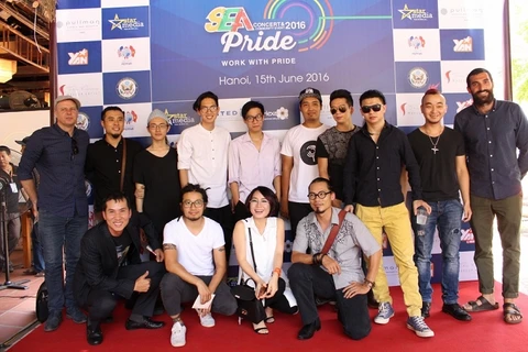 东南亚音乐节聚集越南著名乐队和歌手参加（图片来源：越通社）