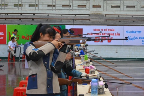 2016年国家青少年气枪锦标赛在得乐省开幕。（图片来源于得乐省官方网站）