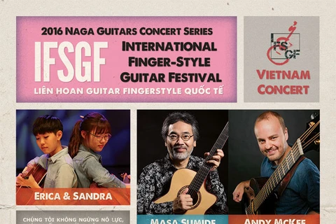 国际指弹吉他音乐节海报（图片来源：http://cn.dangcongsan.vn/）