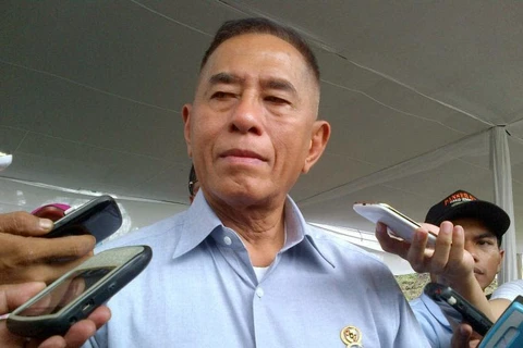 印尼国防部长雷亚库都（图片来源：m.harianinm.harianindo.comdo.com）
