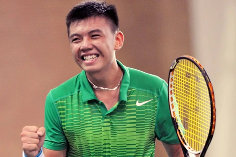越南网球名将李黄南（图片来源：体育报）
