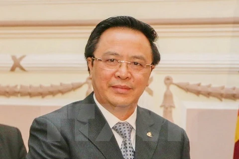 越共中央委员、中央对外部部长黄平君。