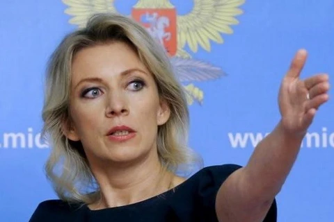 俄罗斯外交部发言人玛丽亚·扎哈洛娃（图片来源：路透通讯社）