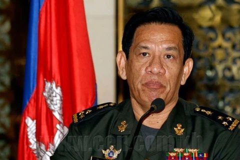 柬埔寨国防部发言人春速杰（图片来源：Thecambodiaherald.com）
