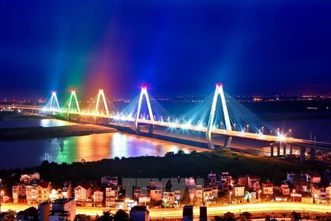 日新桥是官方发展援助资金项目之一（图片来源：越通社）