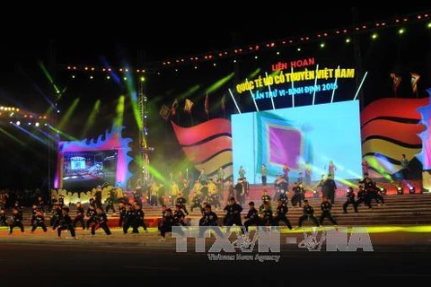 第6届越南传统武术国际节在平定省开幕（图片来源：越通社）