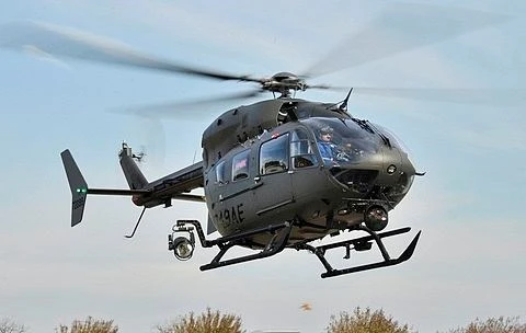 一架UH-72轻型直升机