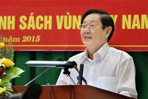 越南内务部部长黎永新（图片来源：越通社）